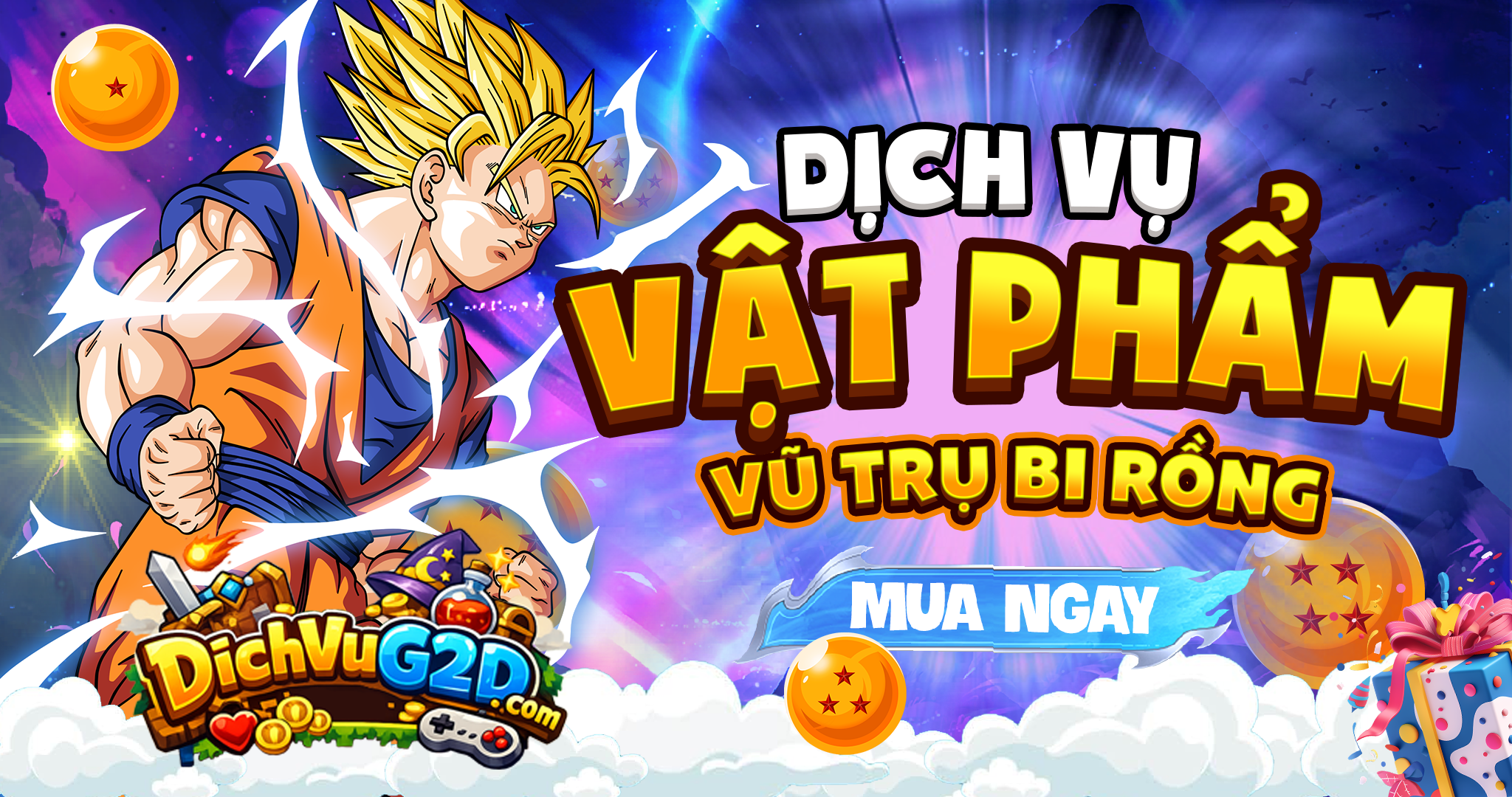 BÁN VẬT PHẨM - VŨ TRỤ BI RỒNG