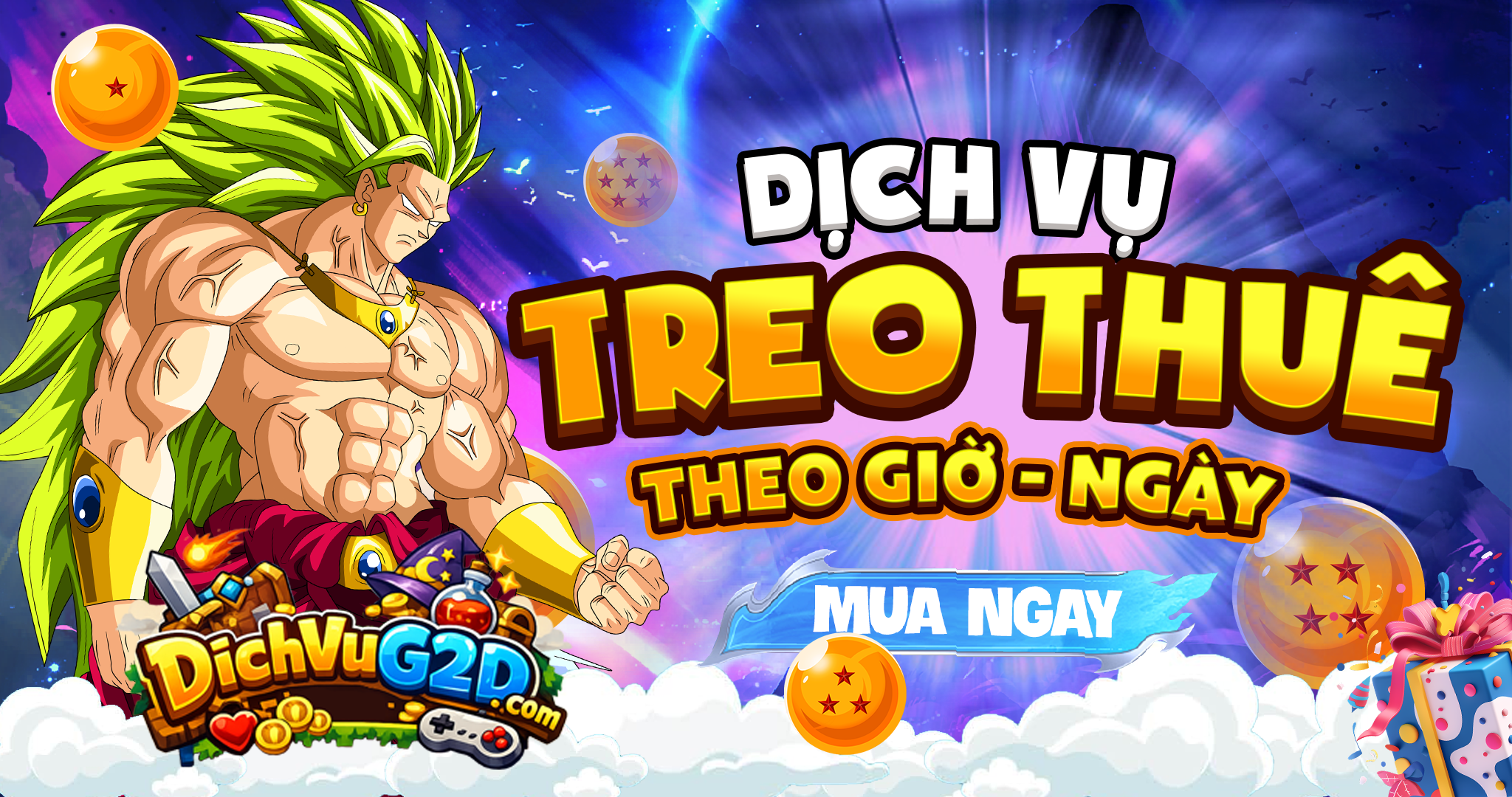 TREO THUÊ GAME (GIỜ - NGÀY)